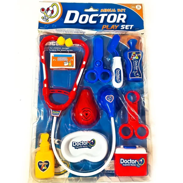 Fun Mini Doctor Tool Play Set, Compact Medical Accessories Toy Set | Best Birthday Gift for Kids 3 Years and Above (Mini Medical Doctor, 10)