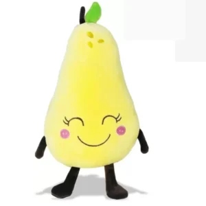 Funton Premium Plushie Beauty Yellow Avocado Stuffed Fruit Teddy Plush Pillow for Kids - 10 cm (Yellow)