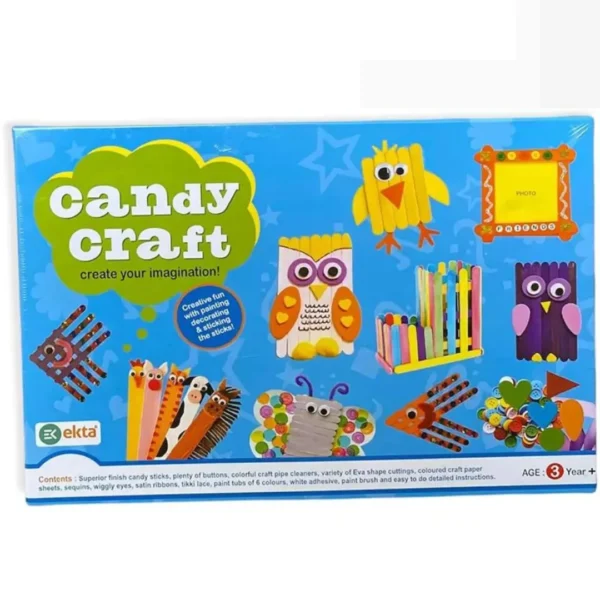 Ekta Toys Candy Craft Painting Kit for Kids