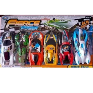 MINOR Fierce Power Car Set 6 pcs. (na, Pack of: 1) (Multicolor)