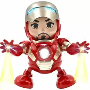 Mega Star Dance Hero Iron Man Robot Toy for Kids (Iron Man Robot) (Multicolor)