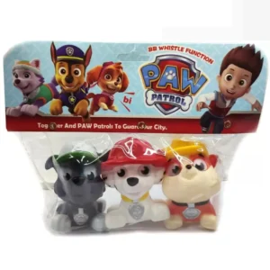 SharvilSons Paw Patrol Pup Buddies Action Figures-Paw Patrol Toys Chuchu Set for Kids | Chuchu toys for kids | Bathing chuchu toys for kids (3 in 1)  (Multicolor)