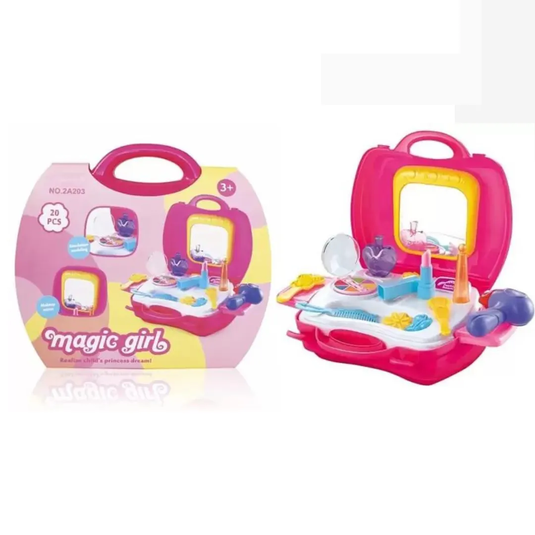 Amaflip Fashion Beauty Play Set Toy with Briefcase and Accessories