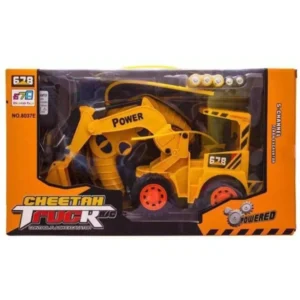 GLOBAL Rechargeable 5 Channel Super Full Function with Remote JCB Truck (Yellow)