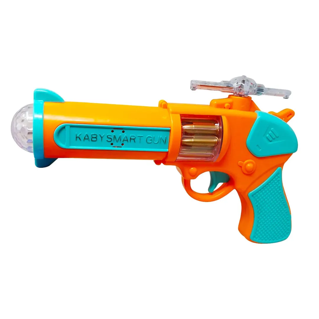 PARTEET Amazing Musical 3D Toy Gun for Kids