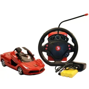 Gooyo High Speed 1:22 Scale Radio Control Racer Car with Doors Openable from Remote (Red)