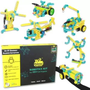 WitBlox Mega DIY Robotics Kit for 101 Projects Plug & Fit Modular Electronics Circuits Game Electronic Hobby Kit