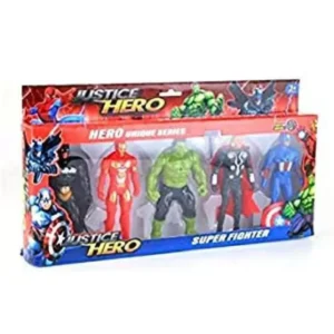 D.K Toys Super Hero Fighter Set (Multicolor)