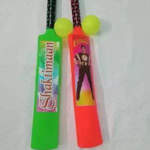 DURGA JI PLASTIC SUPER KIDS CRICKET BAT BALL COMBO - MULTICOLOUR Cricket