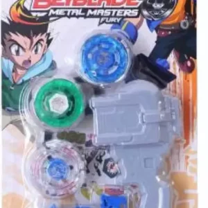 Tenmar Beyblade Metal Masters 4D With Handle (Multicolor)