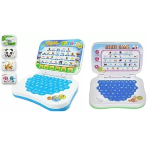 Kidzoy Mini Educational & Learning Study Game Laptop For Kids With Sound pack of 2 (Multicolor)