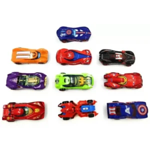 MABS AVENGERS4 Superhero Imitation Alloy Car Pack of 10 Cars (Multicolor, Pack of: 10)