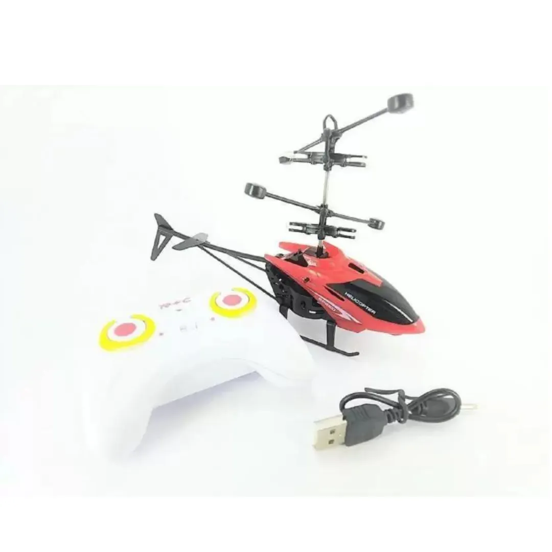 mayank & company Flying Mini Helicopter With Remote Induction  (Red)