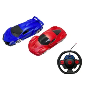 Kids Treasures 1:14 Scale Model Rechargable 4 Way Function R/c Car with Steering Remote