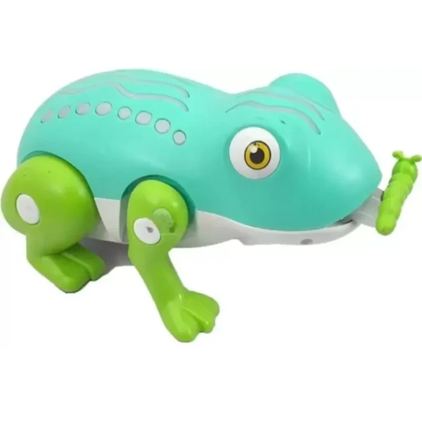 Manmade Funny frog for kids  (Multicolor)