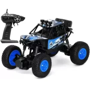 HDA Group Rock Crawler RC Monster Truck, 4 Wheel Drive, 1:18 Scale (Multicolor)